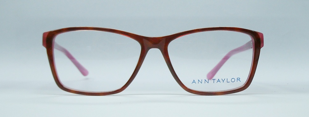 แว่นตา ANN TAYLOR TYAT307 สีแดง บานเย็น