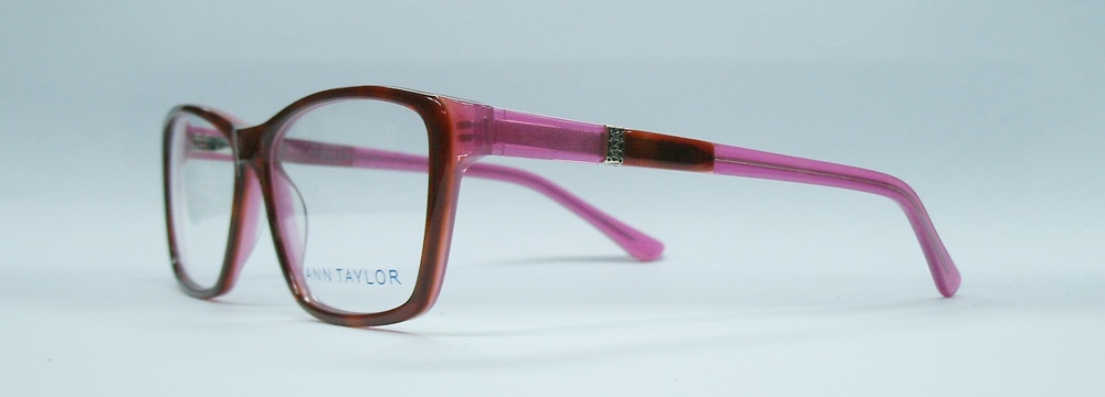 แว่นตา ANN TAYLOR TYAT307 สีแดง บานเย็น 2