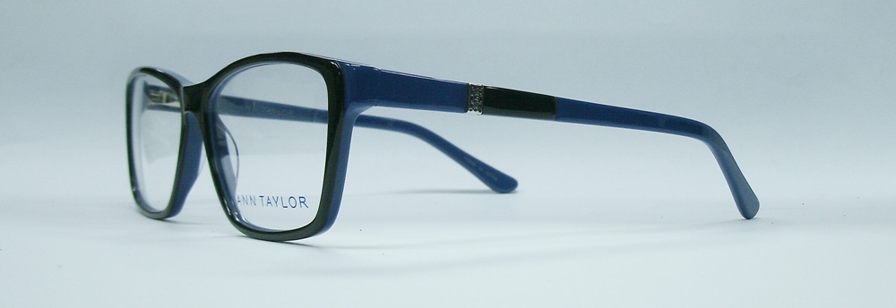 แว่นตา ANN TAYLOR TYAT307 สีดำ น้ำเงิน 2