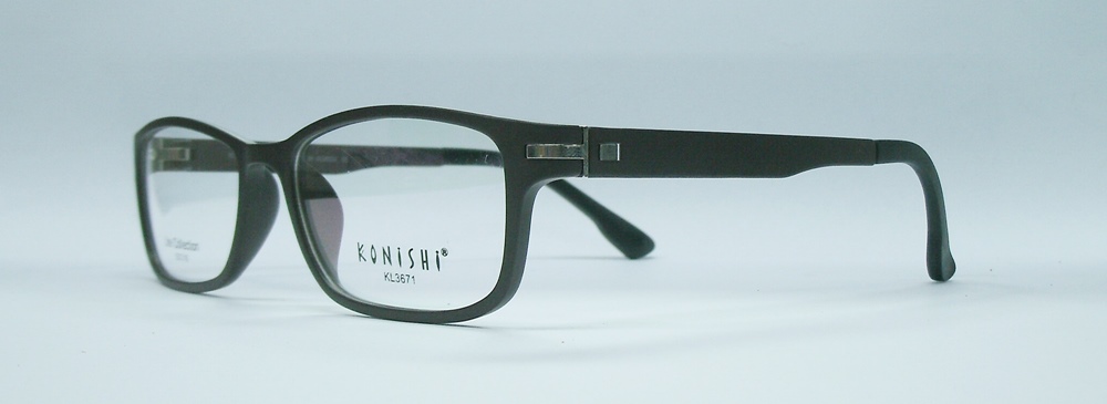 แว่นตา KONISHI KL3671 สีน้ำตาล 2