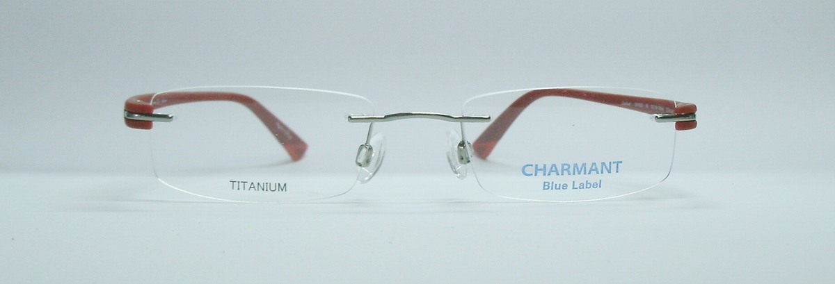แว่นตา CHARMANT 10525 สีเงิน ก้านแดง