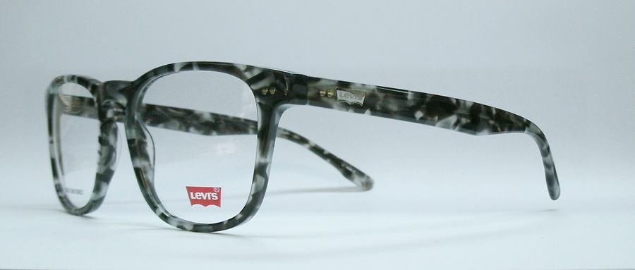 แว่นตา LEVI\'S LS123 สีดำกระ 1