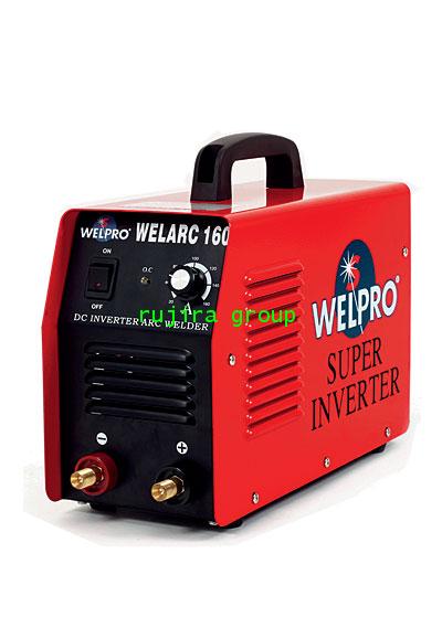 เครื่องเชื่อมระบบอินเวอร์เตอร์ "Welpro" Model Welarc160A กระแสเชื่อม20-160แอมป์