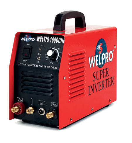 เครื่องเชื่อม TIG "Welpro" Weltig ระบบ Inverter กระแส10-160แอมป์ ลวด1.0-2.4มม.