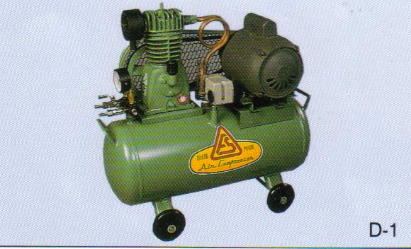 ปั๊มลม quot;Fushengquot; รุ่น D-1/60 ขนาด 1/2 แรงม้า 1 สูบ ถัง 60 ลิตร รวมมอเตอร์