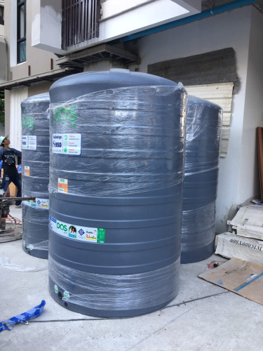 ถังเก็บน้ำDOS รุ่น CHAMP สีเทา ราคาดีมีหน้าร้าน ส่งทั่วไทย ออกใบกำกับภาษีได้ทุกรายการ โทร 0893269545 1