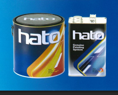 สีฮาโต้ สีอะคริลิกแห้งเร็วฮาโต้ สีทับหน้าอ่อน สีงานศาลพระภูมิ
