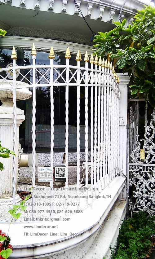 ราวกันตกอิตาลี (Wrought Iron Steel Handrail/Banister) 3