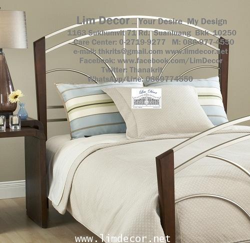 DIY Designed Bed เตียงนอนสั่งทำ พร้อมหัวเตียงเหล็กดัดร้อทไอร์อ้อน (Bedstead Wrought Iron)