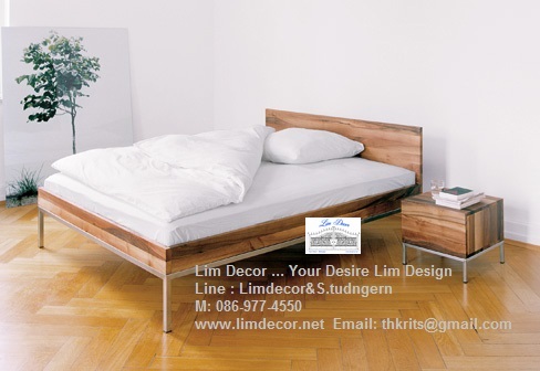 DIY Designed Bed เตียงนอนสั่งทำ พร้อมหัวเตียงเหล็กดัดร้อทไอร์อ้อน (Bedstead Wrought Iron) 1