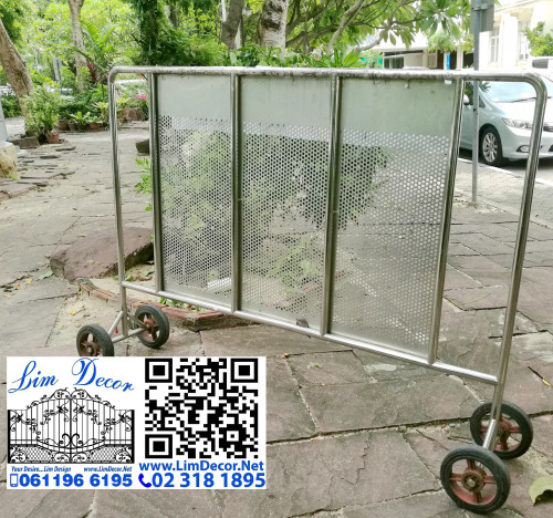 LD-BD291 ราวบันไดวนเหล็กแฟชั่นพื้นไม้ระแนงสำหรับขึ้นชั้นลอยบ้านดูเพล็กฟลอร์ Metal Steel Spiral with 4