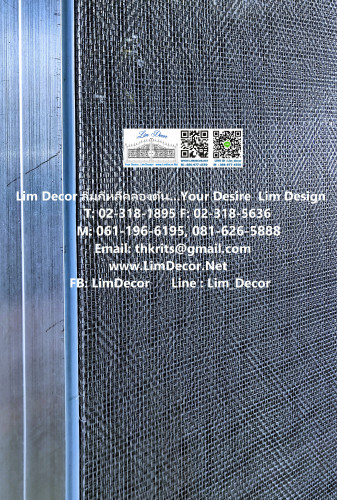 ประตูไม้ตกแต่งลายเหล็กหล่อดัด Wood Gate decorated by Metal Steel Molding@Evergreen Service Apartment 4