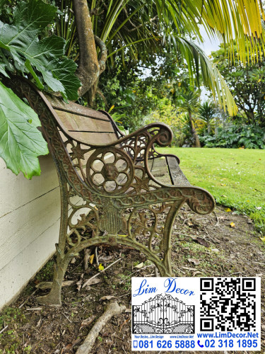 LD-E1922 ซ่อมสี-ซ่อมม้านั่งโซฟาร์สนามอัลลอยลายเรอเนสซองซ์ Recolor – Repairing Alloy Steel Bench/Sofa 1