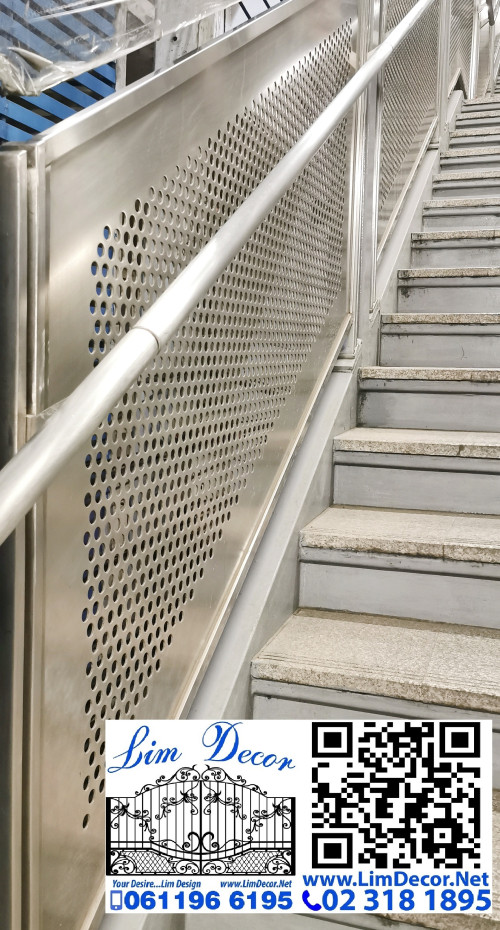 LD–B1131 บันไดวนเหล็กพร้อม SMB Office นิคมฯ บางปูบางนา Metal Spiral Staircase for Event Hall Office 2