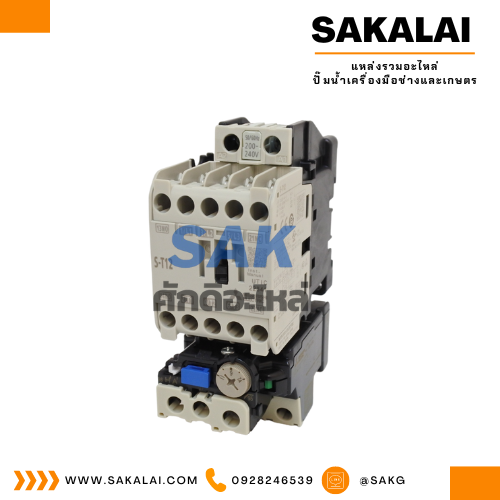 ชุดสตาร์ทเตอร์มิตซูบิชิ MSO-T12 200V. (7-11A) 1