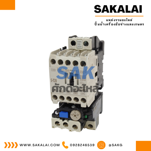 ชุดสตาร์ทเตอร์มิตซูบิชิ MSO-T20 200V. (12-18A) 1