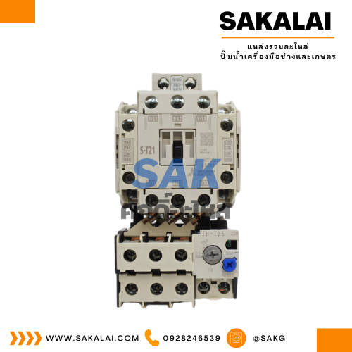 ชุดสตาร์ทเตอร์มิตซูบิชิ MSO-T21 400V. (18-26A)
