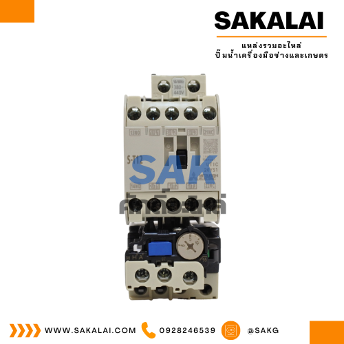 ชุดสตาร์ทเตอร์มิตซูบิชิ MSO-T12 400V. (4-6A)
