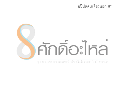 แป๊ปลดเกลียวนอก 8