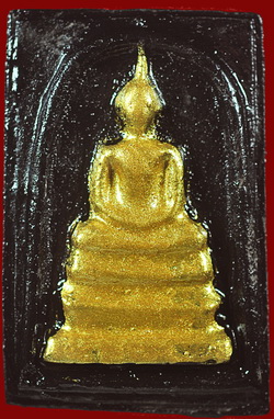 สมเด็จว่าน 108 แร่เพิ่มพลังกาย ฝั่งตะกรุดรับทรัพย์เนื้อเงิน 1 ดอก