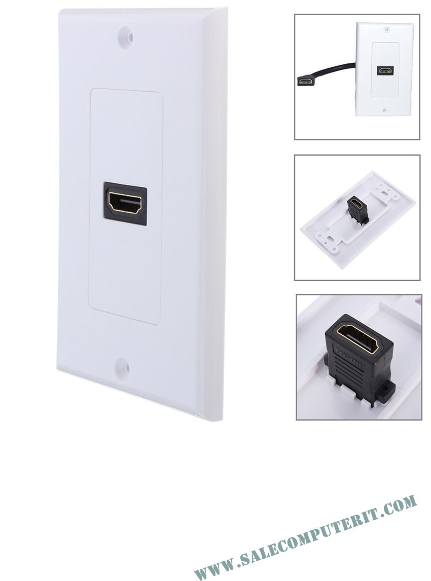 Outlet Plate   HDMI 1 Port 2