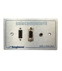 Amphenol Outlet Plate AMW-V-HDMI-03P