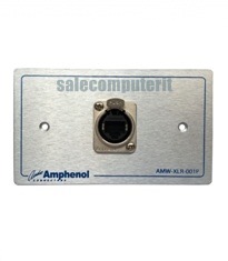 Amphenol Outlet Plate AMW-RJ45-5T-01P