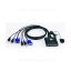 ATEN 2-port USB KVM Cable model : CS22U