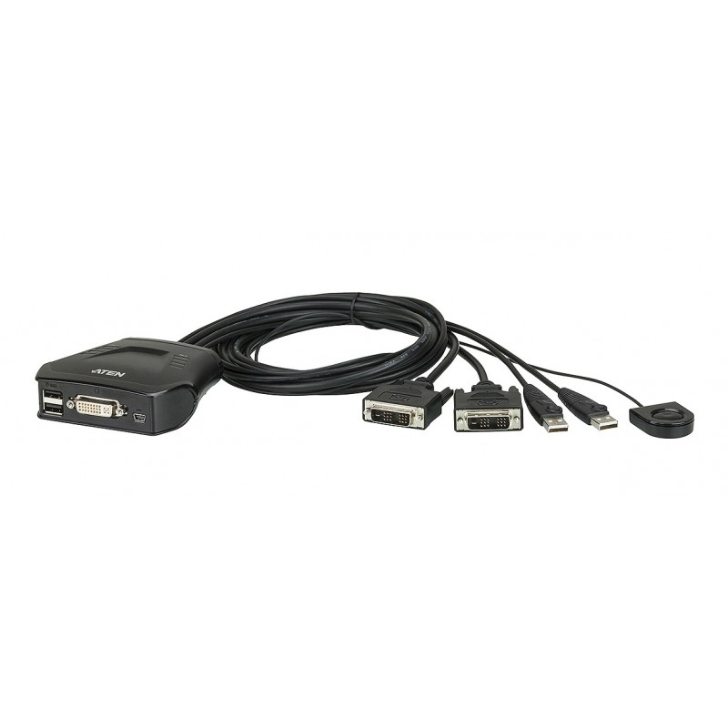 2-PORT USB DVI KVM CABLE รุ่น  CS22D