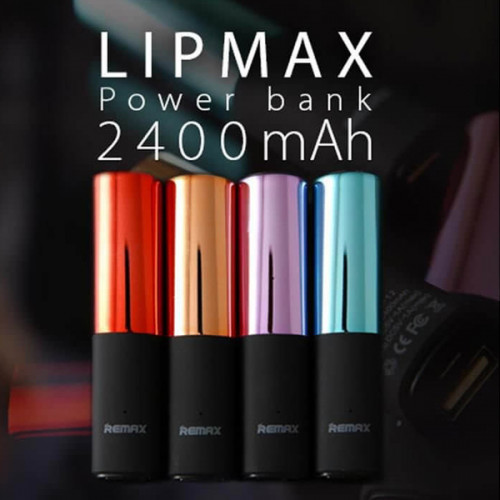แบตสำรองลิปสติก Lipmax รับประกันสินค้า 1 ปี