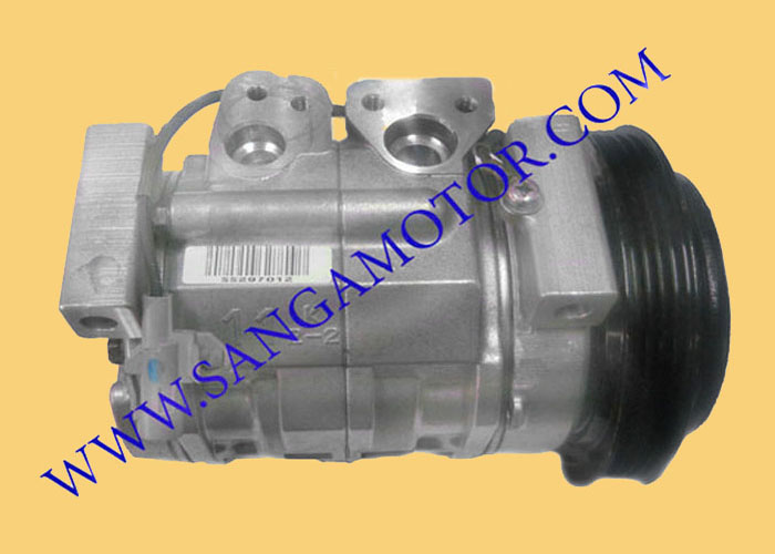 10S11C R134a SUZUKI CARRY 4 ขาร้อย (4PK) หด หัวสายออกบน