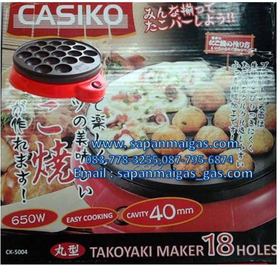 เครื่องทำขนมทำทาโกะยากิ ยี่ห้อ CASIKO