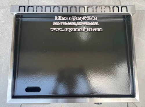 เตาย่างสเต็ก เคลือบอีนาเมล ระแบบไฟฟ้า 1หัวเตา ขนาด59ซม 2