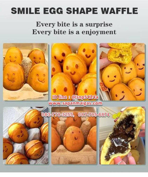 เตาทำขนมไข่ใหญ่ฮ่องกงขนาด 12 ชิ้น/ เตาทำขนมไข่ 1