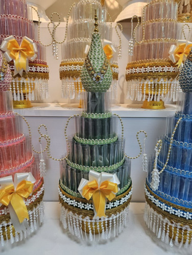 80 ใบ พานพุ่มกฐิน ต้นกฐินสวยๆ  ใส่เงินกฐิน บริวารกฐิน / ผ้าป่า  ช่างลัคกี้ 6