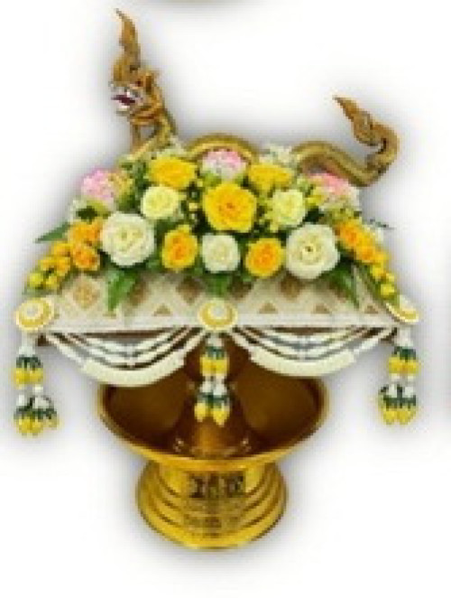 ครอบไตรพญานาคผ้าเพชร พิมพิธ ครอบไตรกฐิน 6