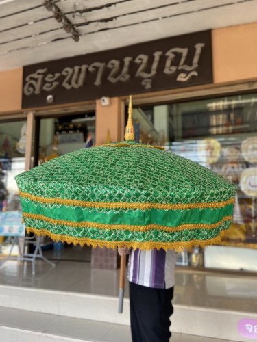 สัปทนผ้าเลื่อม มีหลายสี   ( เฉพาะสีครีมแบบณเดชน์ ญาญ่า ยกเลิกการผลิตสีเดียวค่ะ  ) 4