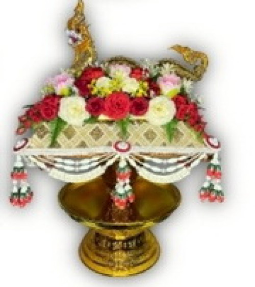 ครอบไตรพญานาคผ้าเพชร พิมพิธ ครอบไตรกฐิน 7