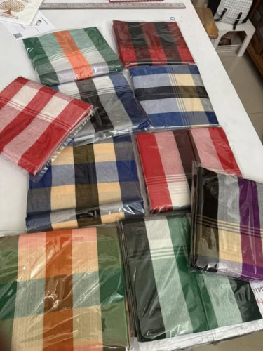 ผ้าขาวม้า บวชนาค สงกรานต์ ธีมงานวัด 1