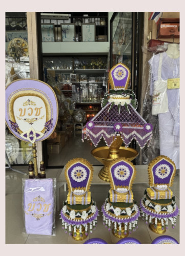 ต้นเทียนเสมา งานบวช ต้นเทียนอุปัชฌาย์ ต้นเทียนมาใหม่ 6