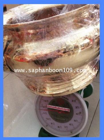 กระถางธูปหัวสิงห์ และ กระถางธูปจานรอง งานทองเหลืองแท้ ชั่งน้ำหนัก 6