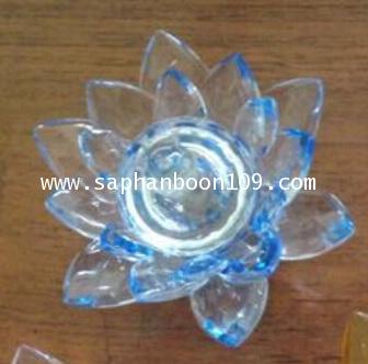 ผอบแก้วกลีบบัว มีหลายสี 5