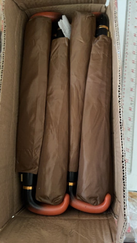 ร่มพระ ร่มสั้น สำหรับพระ ร่มกันแดดกันฝน ร่มพับ ร่มดำ ร่มสีพระ 8