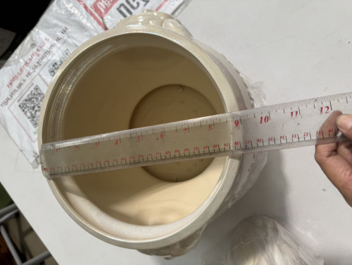 จัดชุด กระถางธูปมุก + แจกันมุก 9 นิ้ว มีคำมงคลที่ตัวสินค้า ( ตรา WT ) กระถางมุกตราวรทัศน์ 7