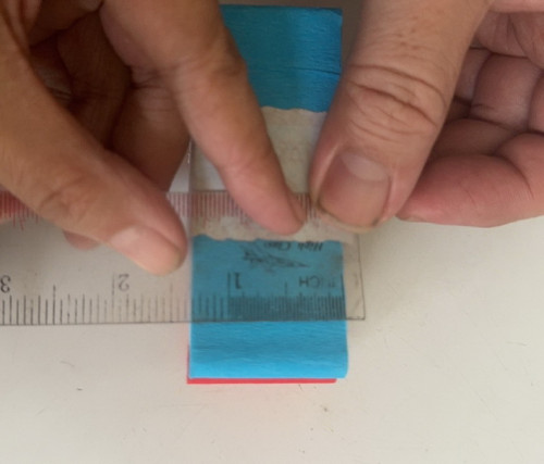 กระดาษสายรุ้ง : สายรุ้ง 7 สี สงกรานต์งานวัด  ทำจากกระดาษย่น ราคาต่อ 1 ก้อน  เช็งเม้ง 4