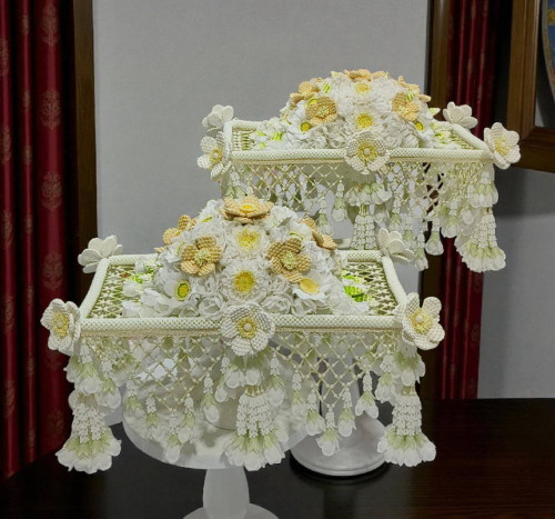 ครอบไตรแบน  ทรงพุ่มดอกไม้  ครอบไตรทรงเตี้ย  ครอบไตรหวานละมุน ช่างM