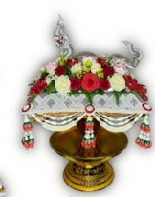 ครอบไตรพญานาคผ้าเพชร พิมพิธ ครอบไตรกฐิน 1