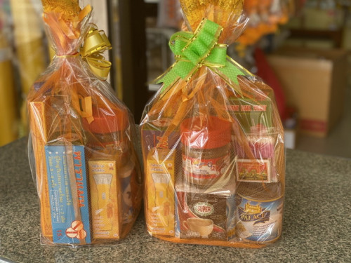 จัดชุดสังฆทาน ถุงเหลืองทอง โอวัลติน สังฆทานถุงทอง สังฆทานทำบุญบ้าน ถวายพระอันดับงานบวช 1