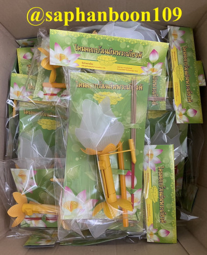 โคมเฉลิมพระเกียรติ โคมเวียนเทียน โคมพลาสติก  โคมดอกบัวพลาสติก 3