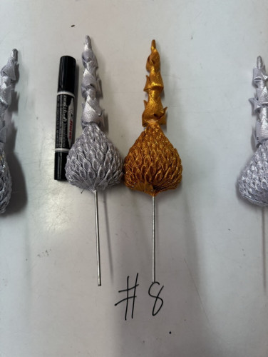 อะไหล่หัวยอดพานพุ่มพุ่มเงินพุ่มทอง  ( ขายเป็นคู่ ) 6